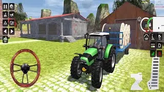 Cargo Tractor Trolley Simulator Farming Game 2021 - #2 Android Gameplay