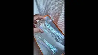 Cinderella Transparent Crystal Wedding Shoes