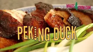 How to Make Peking Duck. Perfect Chinese Roast Peking Duck with Hoisin Sauce and Honey.