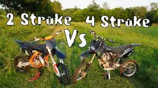 2 Stroke Vs 4 Stroke Dirtbike Testing