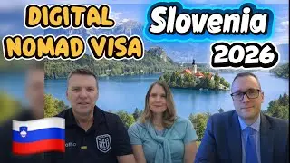 Виза для цифровых кочевников в Словении на 2026 год и вид на жительство в Словении на 2026 год.