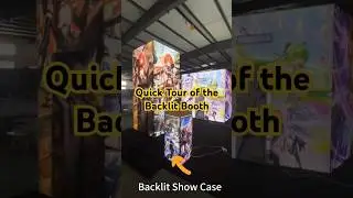 Quick Tour: Explore Every Module of the Backlit Booth#tradeshowbooth #anime #display