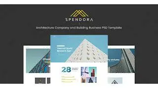 Spendora - Architecture and Building Business PSD Template | Themeforest Website Templates and