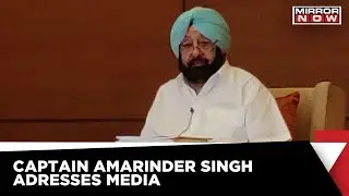 Captain Amarinder Singh Addresses Press Conference In BJP Headquarter, New Delhi
