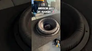 2025 New American bass xfl #bassheads #caraudio #americanbass #xfl #subs