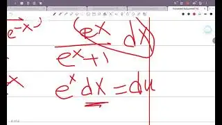شرح المحاضرة الخامسه التكامل بالتعويض Math 2 جامعة اللوتس