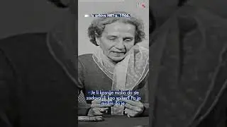 Božena Begović - prva spikerica Radio Zagreba