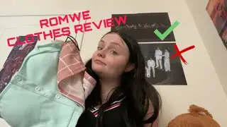ROMWE CLOTHES REVIEW!!