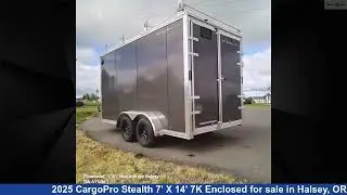 Incredible 2025 CargoPro Stealth Cargo Trailer RV For Sale in Halsey, OR