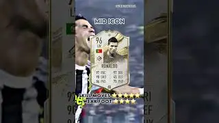 Ronaldo Future Icon Cards 🎴 🇵🇹🐐 #football #shorts #ronaldo