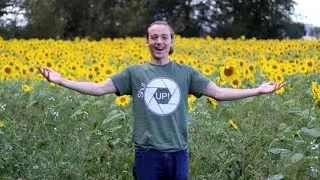 Photoshoot Amongst Sunflowers with the Manfrotto BeFree GT XPRO Carbon Fibre Tripod