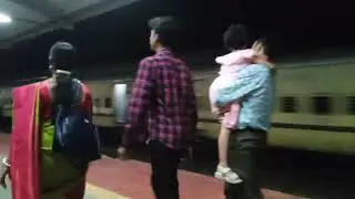 13033 Howrah Katihar express slowly skipping bhadreswar Railway Station