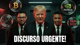 URGENTE: DISCURSO DE TRUMP AO VIVO E IMPACTO NO BITCOIN E MERCADOS!