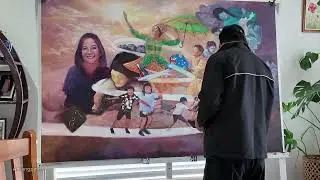 The Making of Story Mural Painting | of Nelia San Jose Remirez