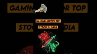 Gaming sector top stocks in india #shorts