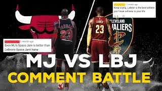 COMMENT BATTLE - MJ VS LBJ