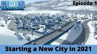 Создание нового города в 2021 году &ndash; Ривьер-де-Монтань &ndash; Горизонты городов &ndash; Эпизод 1