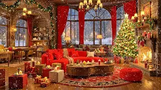 Relaxing Christmas Music with Fireplace Ambience 🎄 Merry Christmas 2026🎅Top Christmas Songs Playlist