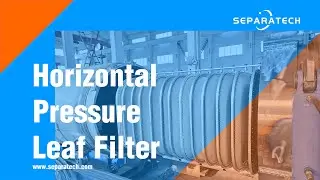 Steam Jacketed Horizontal Pressure Leaf Molten Sulphur Filter with Retractable Shell