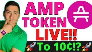 AMP TOKEN LIVE STREAM! READY TO EXPLODE To 10 Cents!?