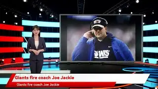 Giants fire coach Joe Jackie
