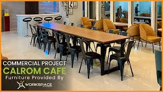 Commercial Office | Calrom Cafeteria Tour | Tips and Trends | Cafe Furniture Ideas 2022