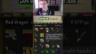 Добыча с 1000 красных драконов в OSRS #Short #shorts #gaming #gamer #osrs #runescape #mmo #mmorpg