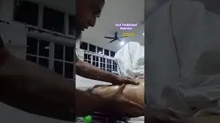 Sifu mengurut ! Serta ajari cara meleraikan gumpalan lendir di paha sebelah luar.#Urut Sifu Zul