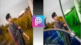 Zip photo editing | New style editing | PicsArt creative editing