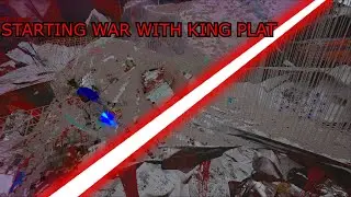 ON SERVER WAR WITH KING PLAT | SMALL TRIBES OFFICIAL PVP | PC
