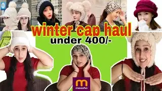 winter cap haul ll meesho winter caps ll tryon
