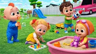 👧👦 Kids Playing Games | Fun Cartoon Video😊🎠 Bacchon Ki Pyari Si Masti #cartoon #viral #trending
