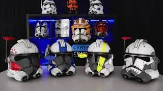 ARC Trooper Clone Trooper Star Wars Helmets by Cyber Craft