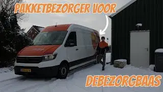 EEN DAG ALS PAKKETBEZORGER BIJ POSTNL (Onstwedde)🚚 | #8