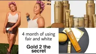 4 month of using fair and white gold 2 review| what I did
