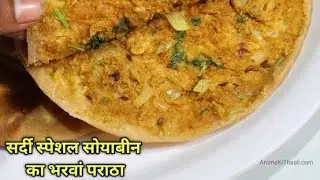 सोयाबीन के पराठे प्रोटीन से भरपूर और घी के बचे हुएwaste material से बनाए आटा लड्डू#indianfood#पराठे 