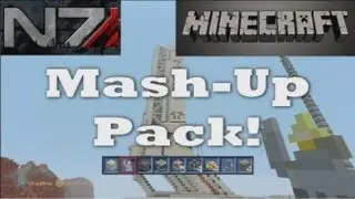 NEW! Minecraft: Mass Effect Mash-Up Pack First Look!