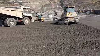 construction of Roller compacted concrete (RCC) dam