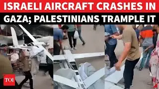 Israeli Military Aircraft Loses Control, Then Crashes In Gaza City; Hamas To Unlock IDF Secrets?