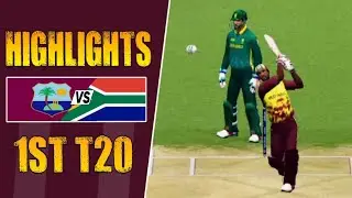 West Indies vs South Africa 1st T20 | Ultra HD Graphics | Game Changer 5 Gameplay