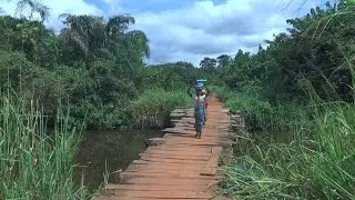 SOS pour la réhabilitation du pont de fortune du village de Zohoa dans le département de Guibéroua