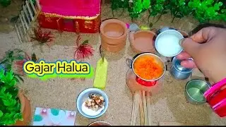 Gajar Halua // Garaj Halua Recipe // Indian Food // Kt's Miniature// Mini Foodky  // #7