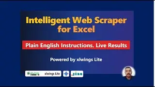 Intelligent AI Web Scraper in Excel with Python (xlwings Lite). Open Source.
