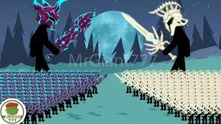 STICKMAN MERCENARY VAMPIRE VS X9999 MERCENARY BONE, FINAL BOSS | Stick War Legacy Mod | MrGiant777