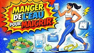 Manger de l'eau pour maigrir c'est facile en fait !