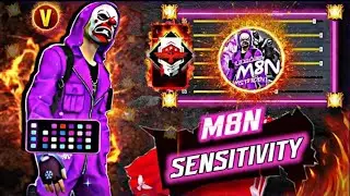 M8N SENSITIVITY SETTINGS || FREE FIRE SENSITIVITY SETTINGS 2022 || FF SETTINGS 🔥 @M8N1