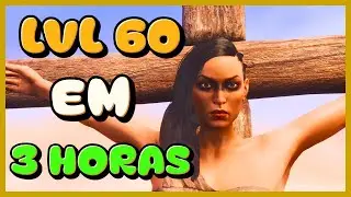 COMO EU FUI DO ZERO AO NIVEL 60 EM 3 HORAS !! CONAN EXILES !! JORNADA SOLO !! SERVER OFICIAL !!