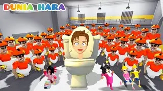 Yuta Mio Kabur Dari Penjara Skibidi 😱|TomTom TamTam Baby Hara Kaget Liat Kepala Di Toilet|Dunia Hara