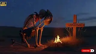 Ghost Skull Desert Tales – Dark Country Western Vibes | Dark Country ID #darkcountry #darkwestern