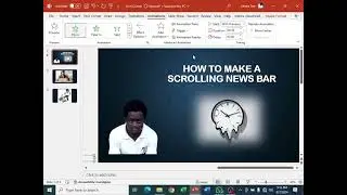 How To Make a Scrolling News Bar
